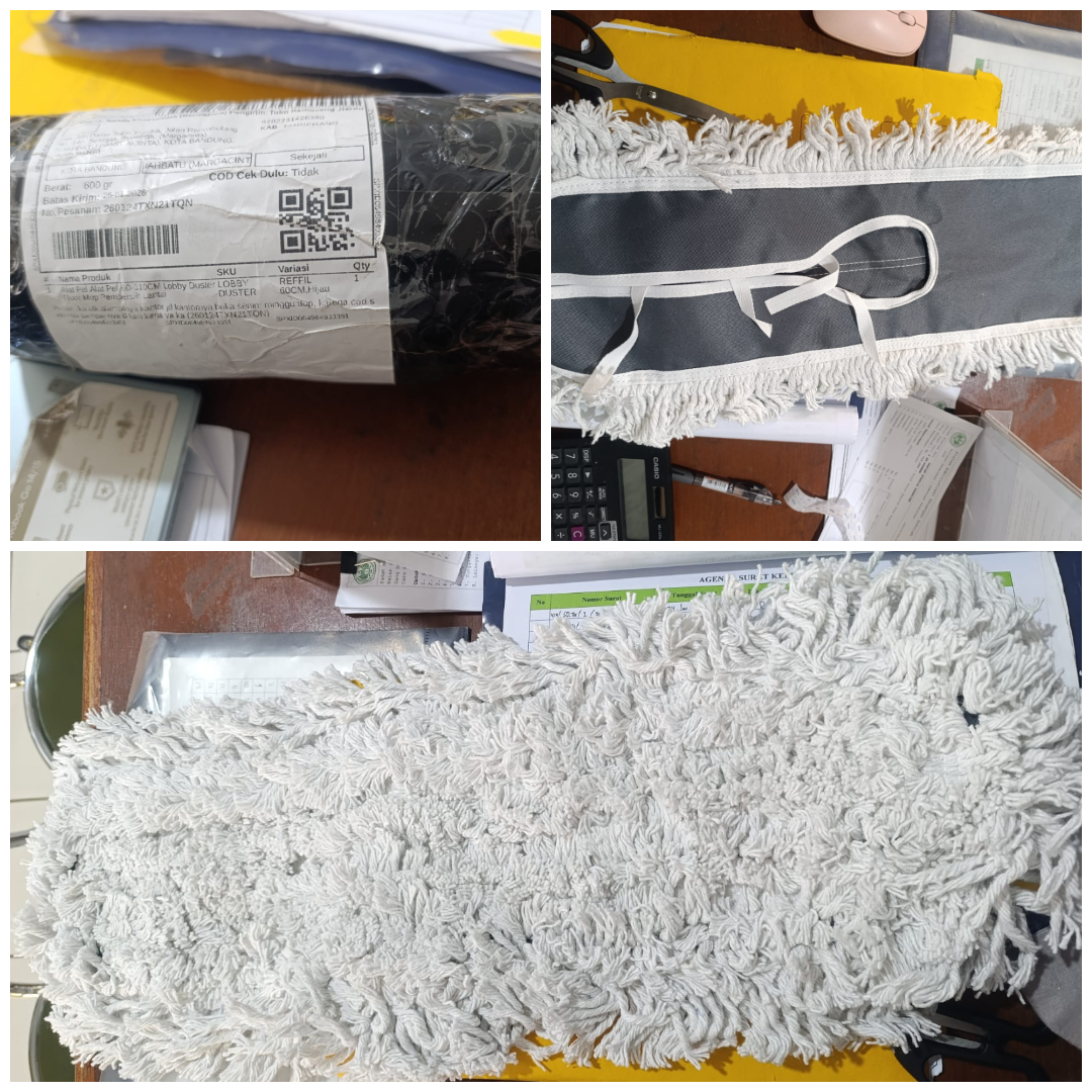 Pembelian Refill Lap Pel Debu 60cm 